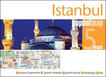 Istanbul Popout Map (Popout Maps): (2016) [KSIĄŻKA]