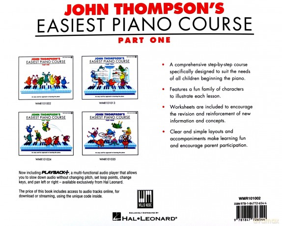 John Thompson's Easiest Piano Course: Part One - John Thompson [KSIĄŻKA]