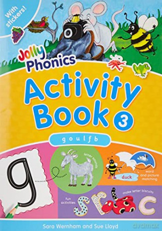 Jolly Phonics Activity Book 3: in Precursive Letters (British English edition) - Sue Lloyd [KSIĄŻKA]