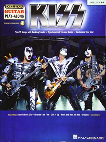 Kiss Deluxe Guitar Play-Along Volume 18 [KSIĄŻKA]