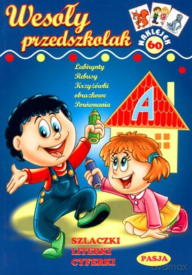 Wesoły Przedszkolak 60 Naklejek [KSIĄŻKA]