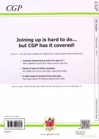 KS1 English Targeted Practice Book: Handwriting - Year 2: ideal for catch-up and learning at home (CGP KS1 English) [KSIĄŻKA]