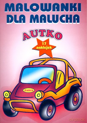 Malowanki Dla Malucha Autko [KSIĄŻKA]