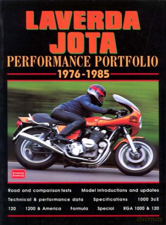 Laverda Jota Performance Portfolio 1976-1985 (Brooklands Books Road Test Series) [KSIĄŻKA]