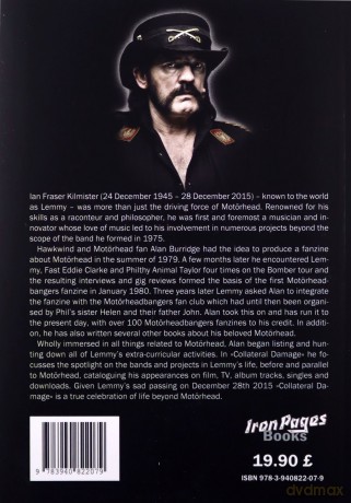 Lemmy Kilmister: Life Beyond Motörhead Collateral Damage - Alan Burridge [KSIĄŻKA]