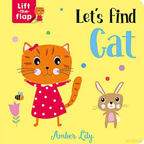 Let's Find Cat (Lift-the-Flap Books) - Amber Lily [KSIĄŻKA]