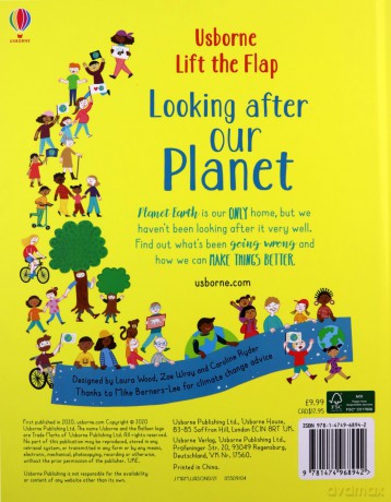 Lift-the-Flap Looking After Our Planet: 1 - Katie Daynes [KSIĄŻKA]