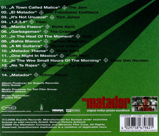 Matador soundtrack [CD]