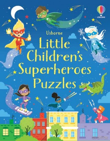 Little Children's Superheroes Puzzles (Little Children's Puzzle Pads): 1 (Little Children's Puzzles) - Kirsteen Robson [KSIĄŻKA]