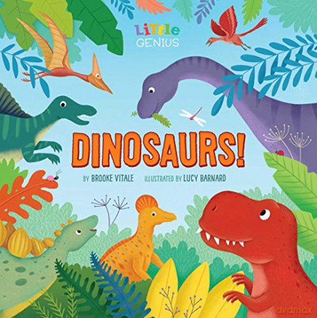 Little Genius Dinosaurs - Brooke Vitale [KSIĄŻKA]