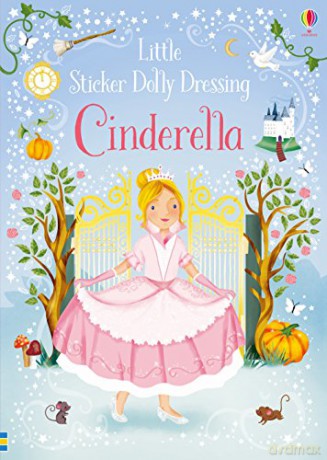 Little Sticker Dolly Dressing Fairytales Cinderella - Fiona Watt [KSIĄŻKA]