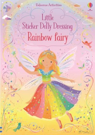 Little Sticker Dolly Dressing Rainbow Fairy - Fiona Watt [KSIĄŻKA]