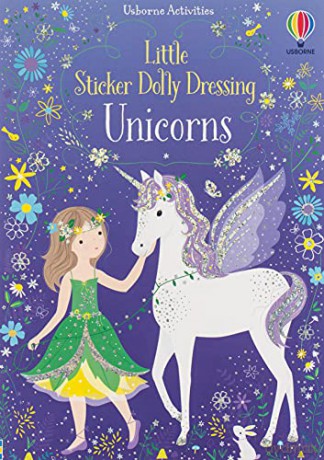 Little Sticker Dolly Dressing Unicorns - Fiona Watt [KSIĄŻKA]