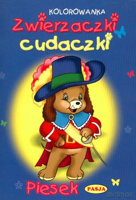 Zwierzaczki Cudaczki Piesek Kolorowanka [KSIĄŻKA]
