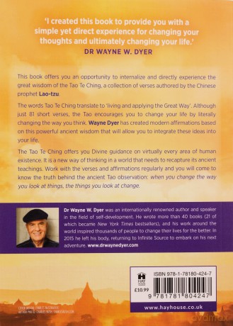 Living the Wisdom of the Tao: The Complete Tao Te Ching and Affirmations - W Wayne [KSIĄŻKA]