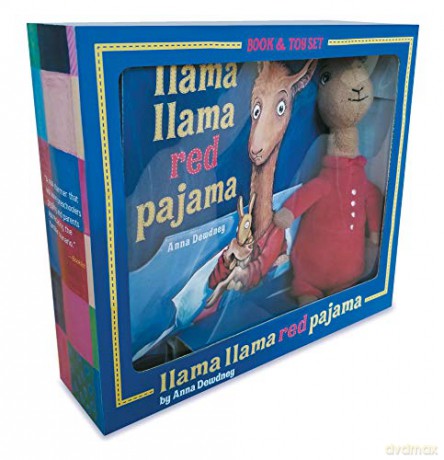 Llama Llama Red Pajama Book and Plush - Anna Dewdney [KSIĄŻKA]