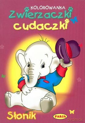 Zwierzaczki Cudaczki Słonik Kolorowanka [KSIĄŻKA]