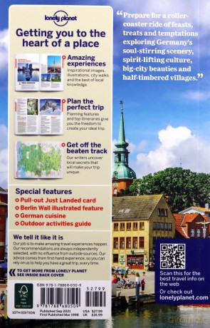 Lonely Planet Germany (Travel Guide) - Anthony Et Al Ham [KSIĄŻKA]