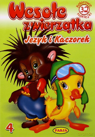 Wesołe Zwierzątka Jeżyk I Kaczorek [KSIĄŻKA]