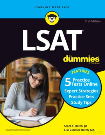 LSAT For Dummies: Book + 5 Practice Tests Online - Scott A Hatch [KSIĄŻKA]
