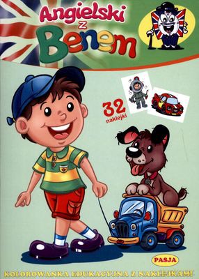 Angielski Z Benem Kolorowanka Edukacyjna Z Naklejkami [KSIĄŻKA]