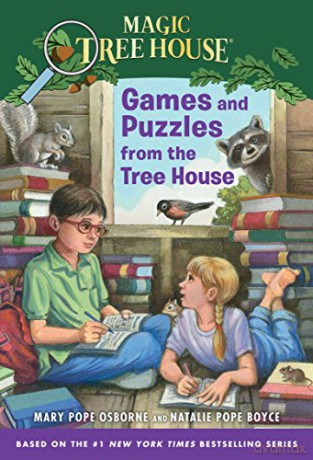 Magic Tree House Games Puzzles - Osborne Mary [KSIĄŻKA]