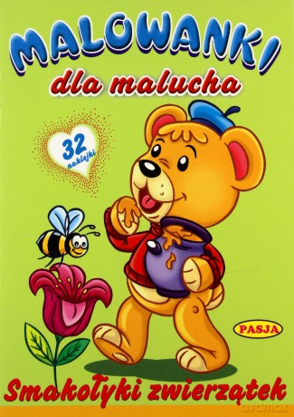 Malowanki Dla Malucha Smakołyki Zwierzątek [KSIĄŻKA]