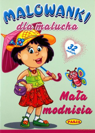 Malowanki Dla Malucha Mała Modnisia [KSIĄŻKA]