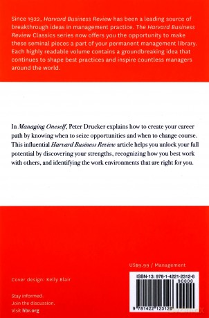 Managing Oneself (Harvard Business Review Classics) - Peter Ucker [KSIĄŻKA]