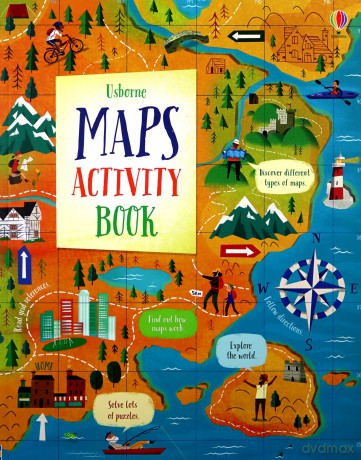 Maps Activity Book: 1 - Eddie Reynolds [KSIĄŻKA]