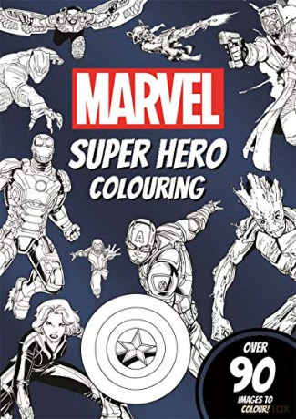 Marvel Super Hero Colouring [KSIĄŻKA]