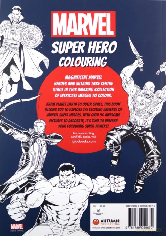 Marvel Super Hero Colouring [KSIĄŻKA]
