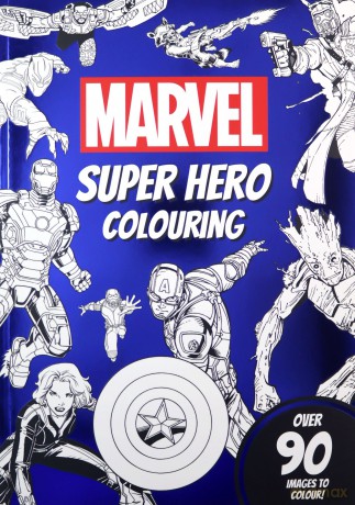 Marvel Super Hero Colouring [KSIĄŻKA]