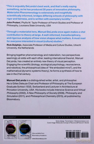 Materialist Phenomenology: A Philosophy of Perception (Theory in the New Humanities) - Manuel Delanda [KSIĄŻKA]