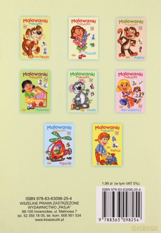 Malowanki Maluszka Koala [KSIĄŻKA]