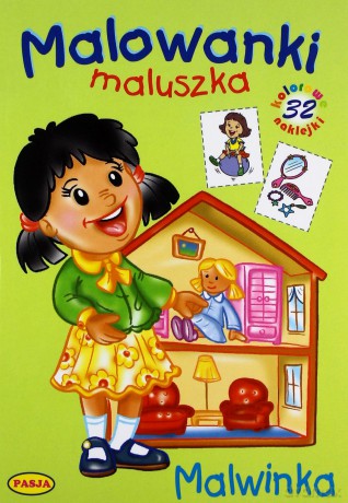 Malowanki Maluszka Malwinka [KSIĄŻKA]