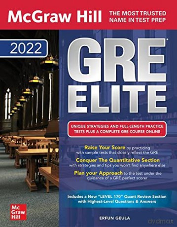 McGraw Hill GRE Elite 2022 (TEST PREP) [KSIĄŻKA]