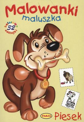Malowanki Maluszka Piesek [KSIĄŻKA]