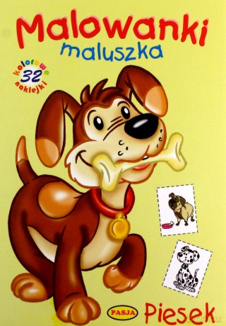 Malowanki Maluszka Piesek [KSIĄŻKA]