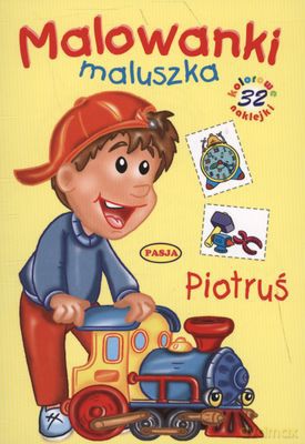 Malowanki Maluszka Piotruś [KSIĄŻKA]