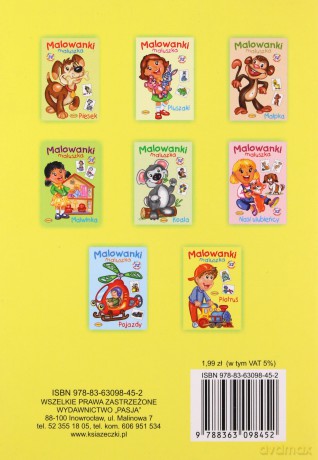Malowanki Maluszka Piotruś [KSIĄŻKA]