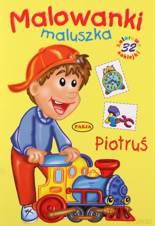 Malowanki Maluszka Piotruś [KSIĄŻKA]
