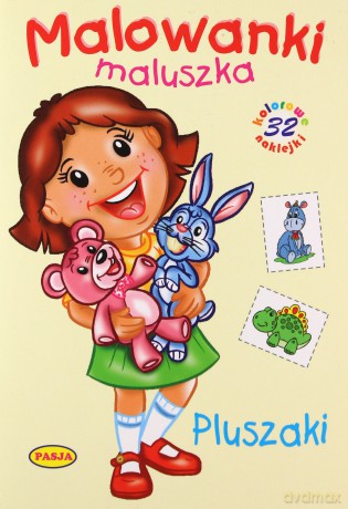 Malowanki Maluszka Pluszaki [KSIĄŻKA]