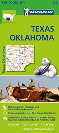 MICHELIN ZOOMKARTE TEXAS OKLAH [KSIĄŻKA]