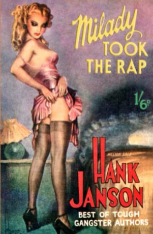 Milady Took The Rap - Hank Janson [KSIĄŻKA]