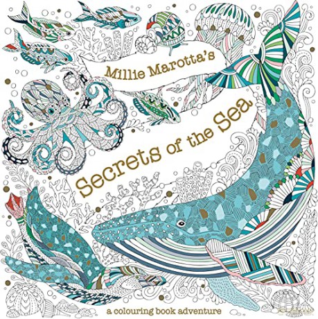 Millie Marotta's Secrets of the Sea: a colouring book adventure (7) - Millie Marotta [KSIĄŻKA]