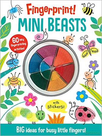Mini Beasts (Fingerprint!) - Alice Barker [KSIĄŻKA]