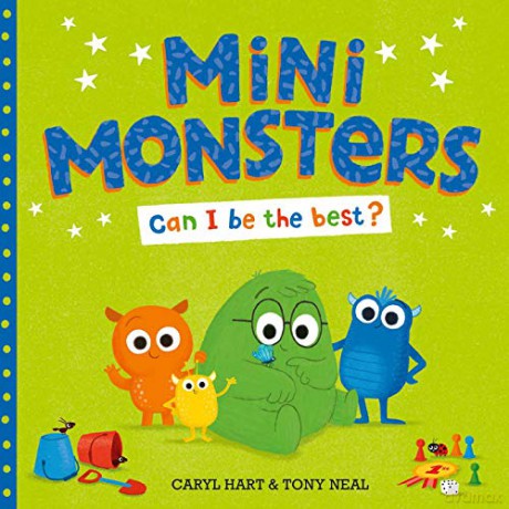 Mini Monsters: Can I Be The Best - Caryl Hart [KSIĄŻKA]