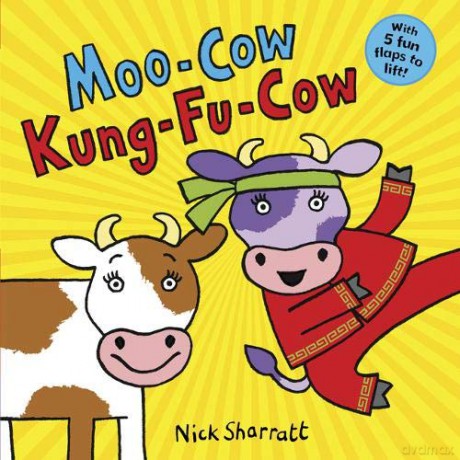 Moo-Cow, Kung-Fu-Cow NE PB - Sharratt Nick [KSIĄŻKA]