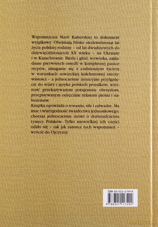 To Było Życie Wpomnienia Z Kazachstanu 1936-1996 - Maria Kuberska [KSIĄŻKA]